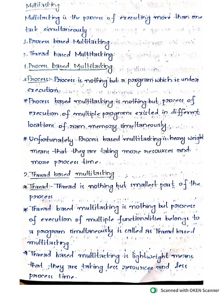 Multi Threading (Total) | PDF