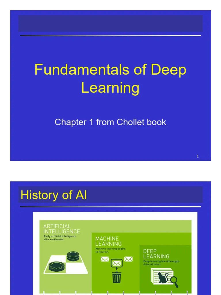 Unit 1a - Fundamentals Of Deep Learning | Download Free PDF | Deep ...