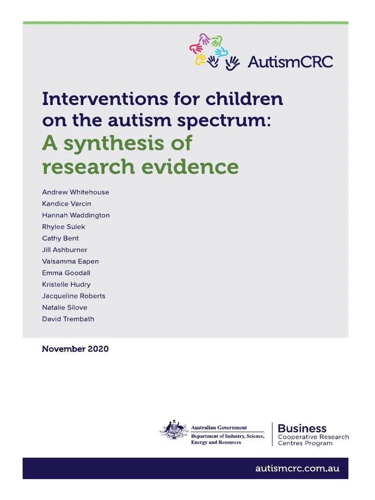 Autism CRC | PDF