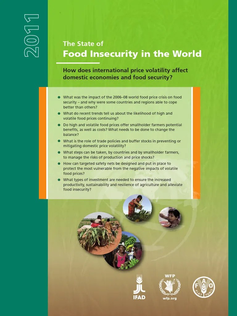 FAO - The State Of Food Insecurity In The World | PDF | Food Security ...