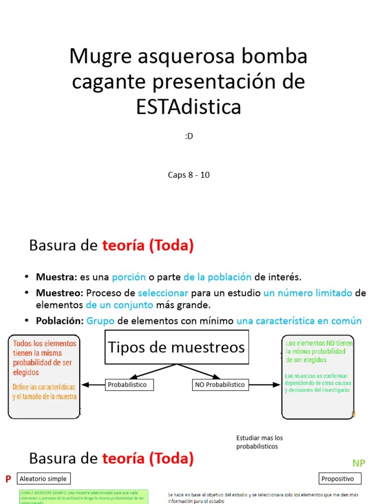 Estadistica 5to Sem Uanl | PDF | Probabilidad | Muestreo (Estadísticas)