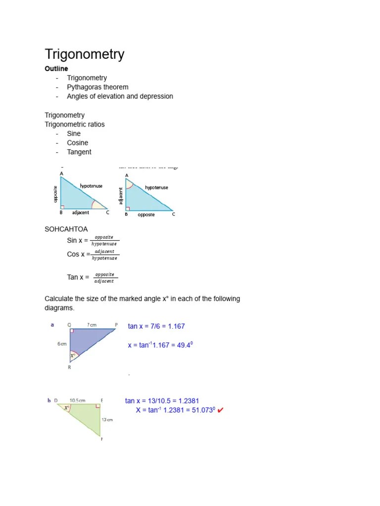 Trigonometry | PDF | Trigonometric Functions | Trigonometry