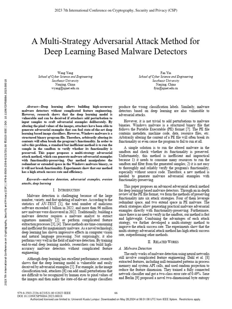 A - Multi-Strategy - Adversarial - Attack - Method - For - Deep ...