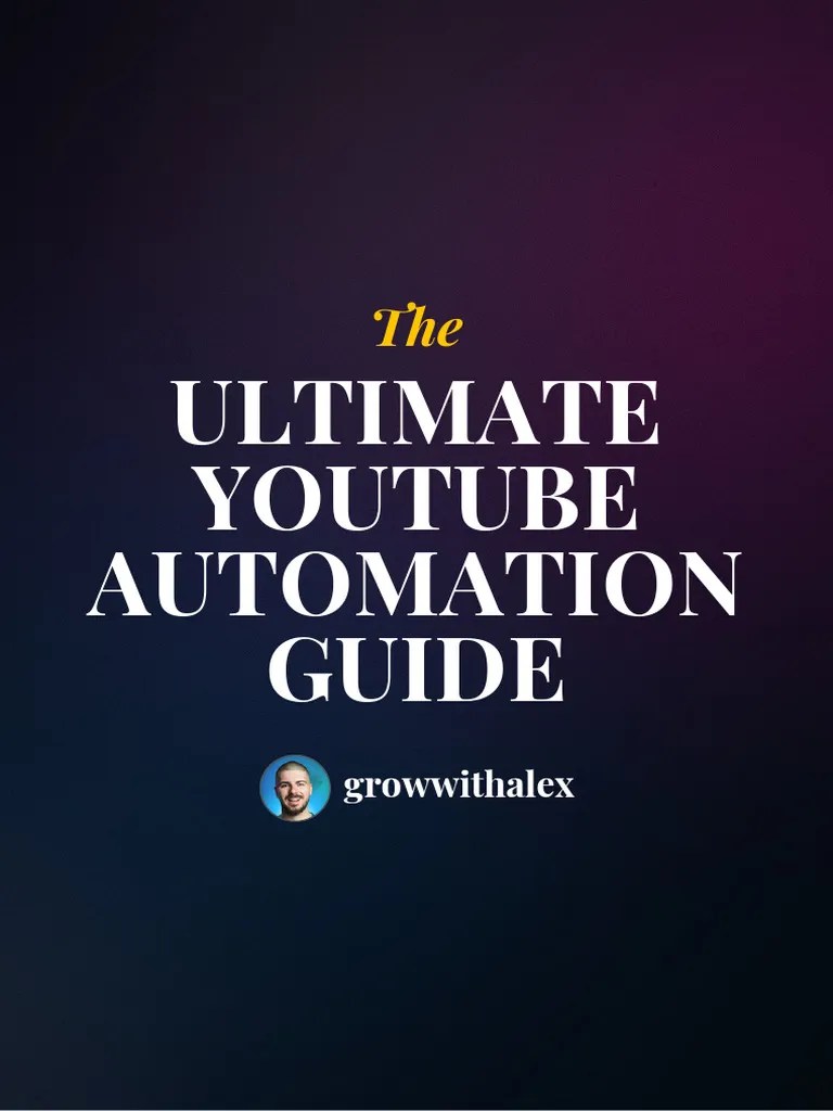 YouTube Automation | PDF | You Tube | Search Engine Optimization