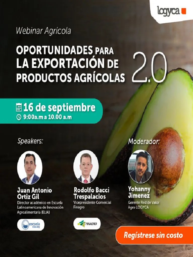 Oportunidades Para La Exportacion De Productos Agricolas | PDF