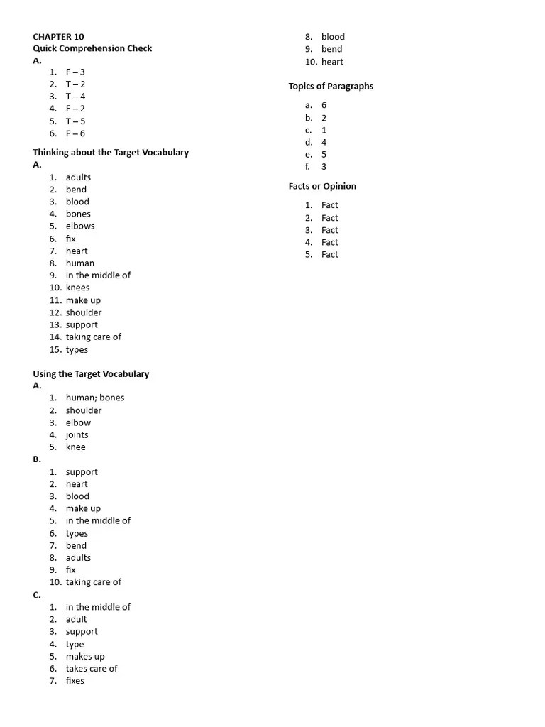 Unit 3 CHAPTER 10 | PDF