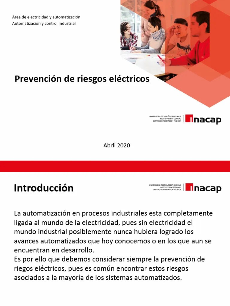 Riesgos Electricos | PDF | Fusible (Eléctrico) | Corriente Eléctrica