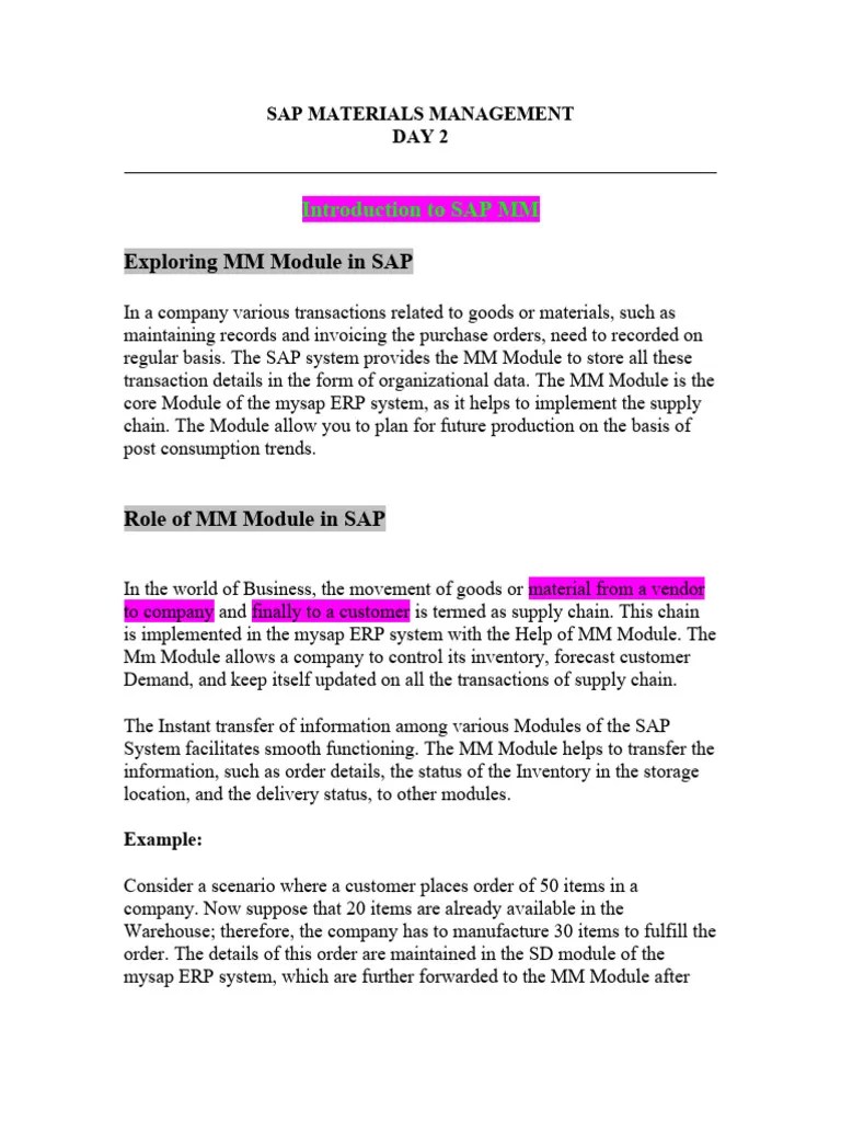 Solution Overview Of Sap Mm Implementation Project Studypool - Premium City Design Gallery - Retina