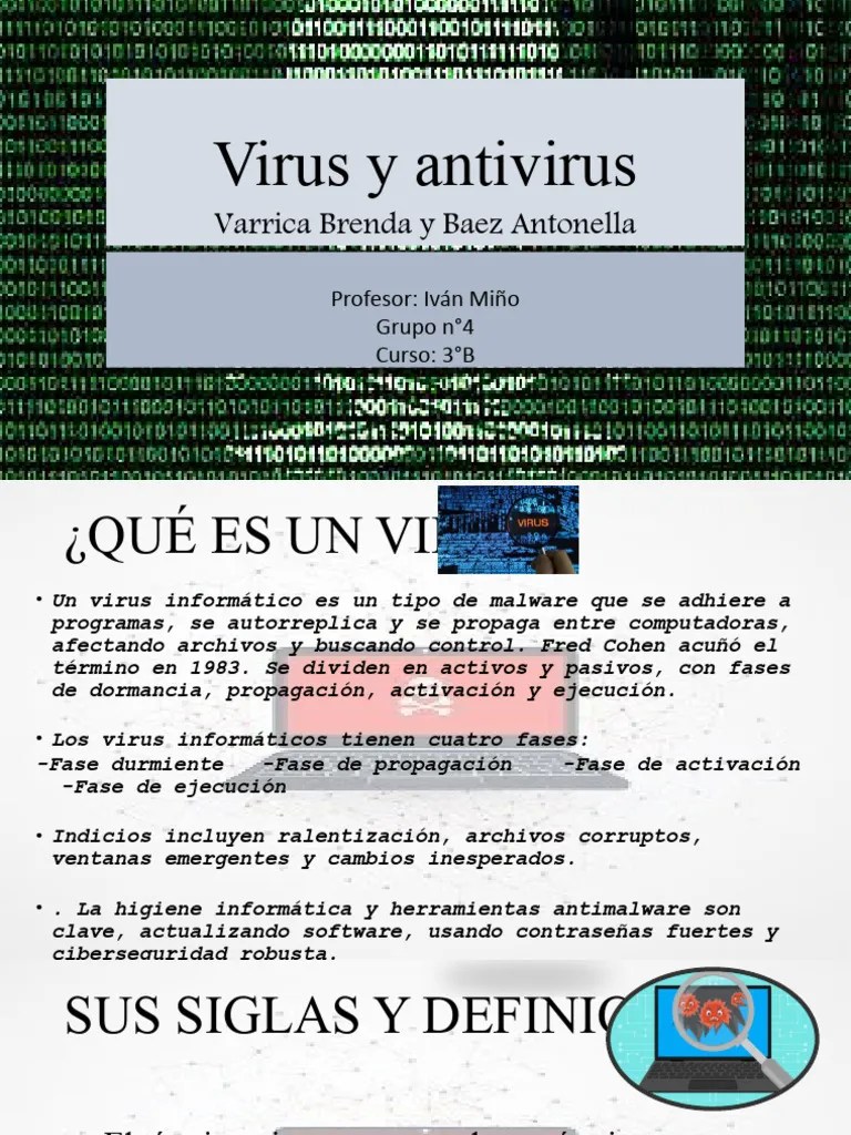 Virus Y Antivirus | PDF | Virus De Computadora | Malware