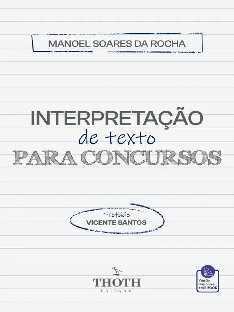 Interpretacao De Texto Para Concursos | PDF | Gramática | Homicídio
