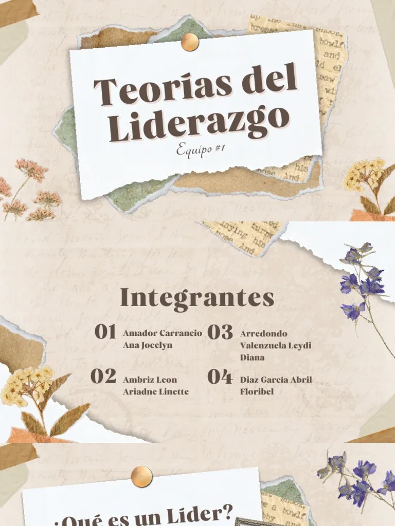 Equipo #1. Teorías Del Liderazgo | Descargar Gratis PDF | Liderazgo ...