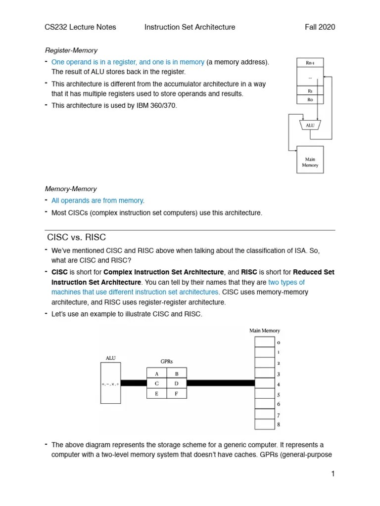 Example Risc | Download Free PDF | Central Processing Unit | Computer ...