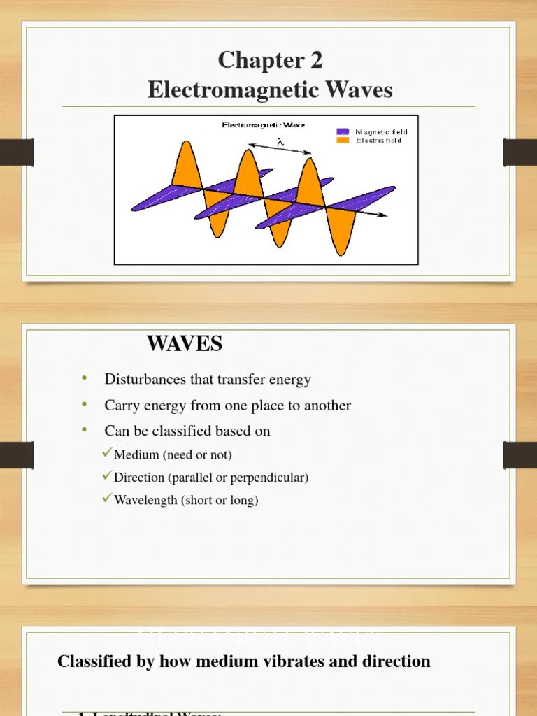 Lecture 2 Electromagnetic Waves | PDF | Waves | Frequency