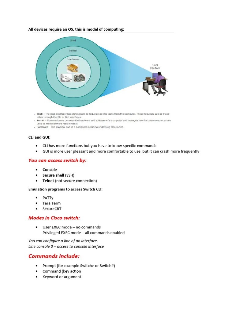 2. Basic Switch And End Device Configuration | PDF