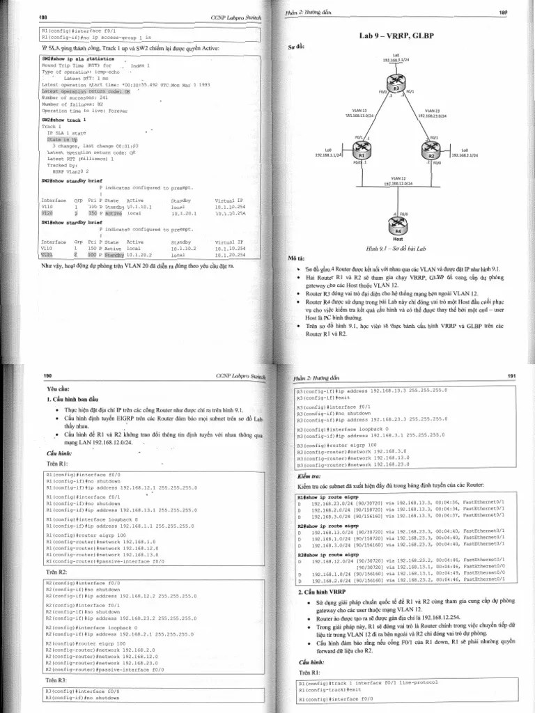Lab CCNP Switch-P3 | PDF