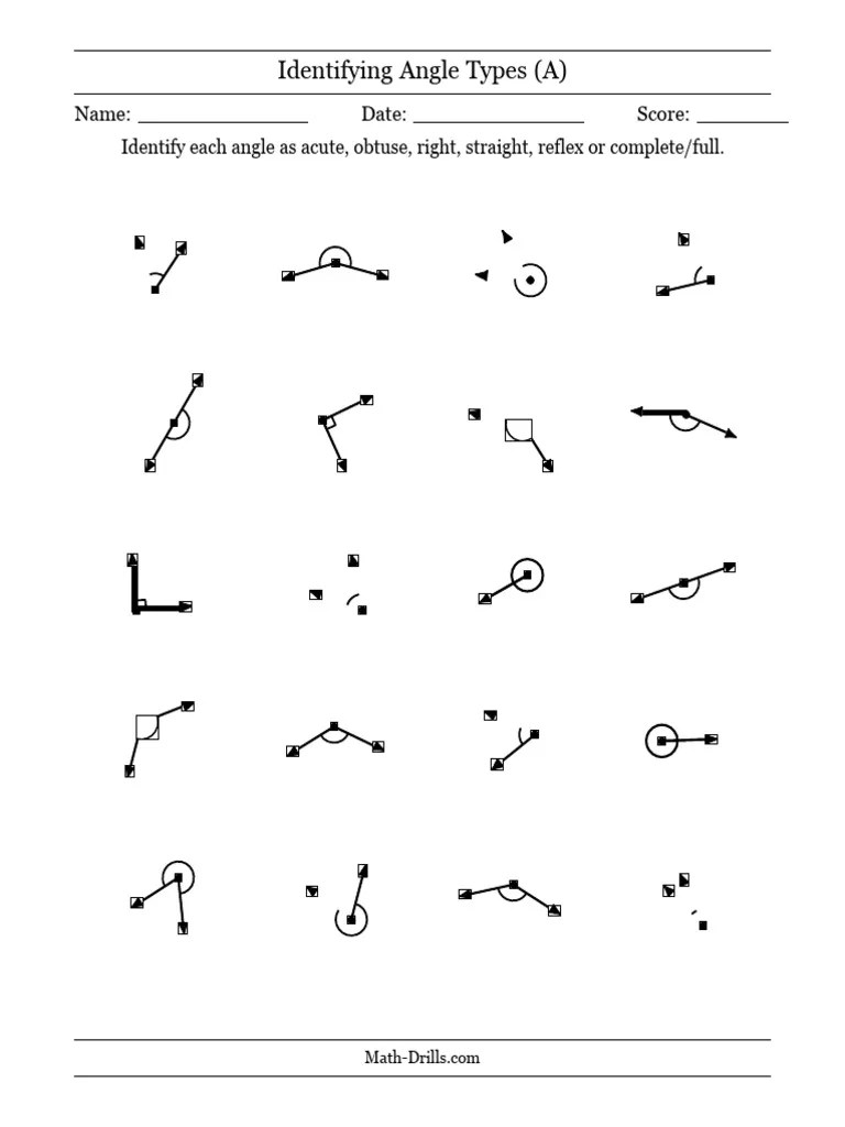 Geometry_identify_angles_acute_obtuse_right_straight_reflex_complete ...