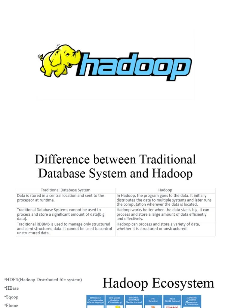 Hadoop | Download Free PDF | Apache Hadoop | Apache Spark