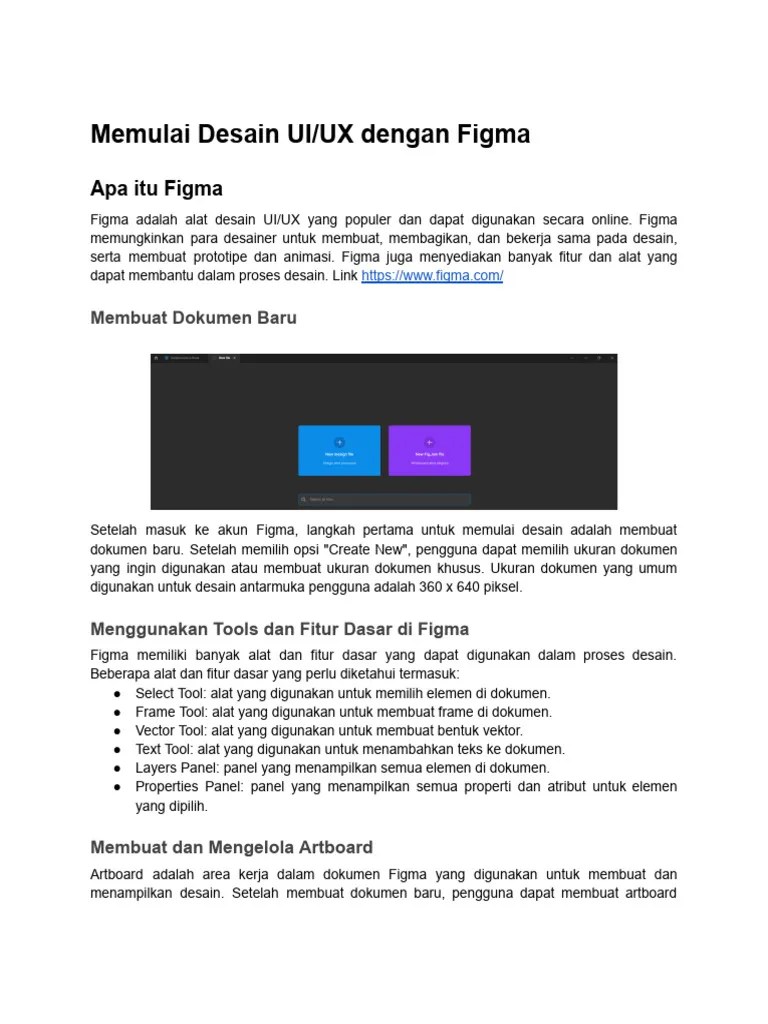 #11 Desain UI_UX Dengan Figma (1) | PDF