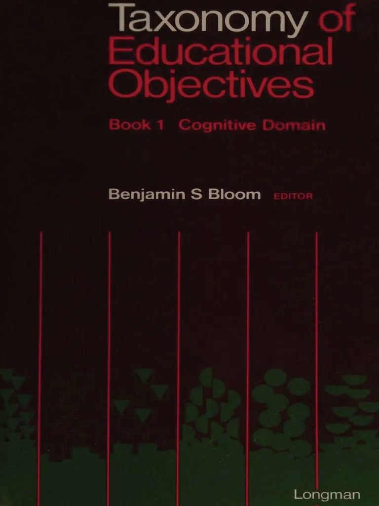 Benjamin S. Bloom - Taxonomy Of Educational Objectives - Classification ...