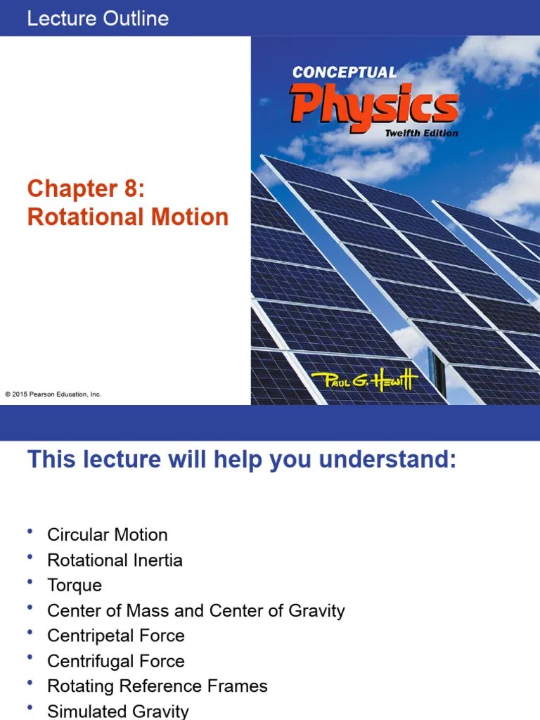 Ch8 Rotation | Download Free PDF | Angular Momentum | Rotation Around A ...