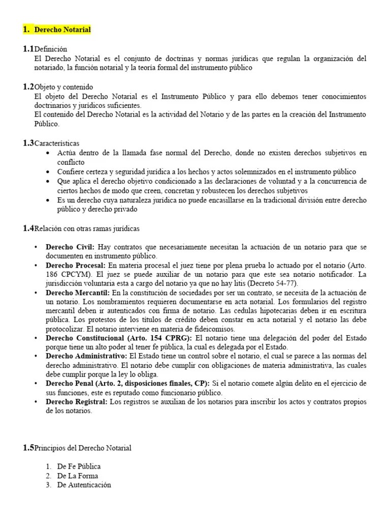 Guía Derecho Notarial 3-mayo 2024 | PDF | Justicia | Crimen Y Violencia
