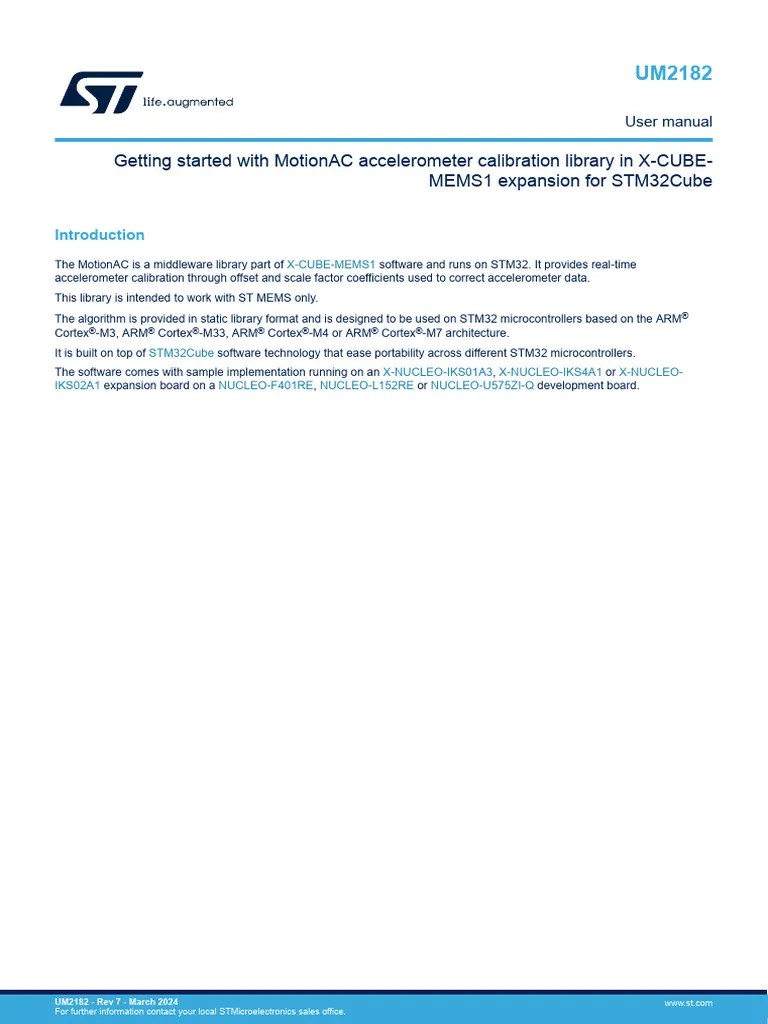 Um2182-getting-started-with-motionac-accelerometer-calibration-library ...