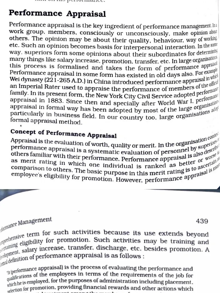 Performance Appraisal | PDF | Performance Appraisal | Industrial And ...