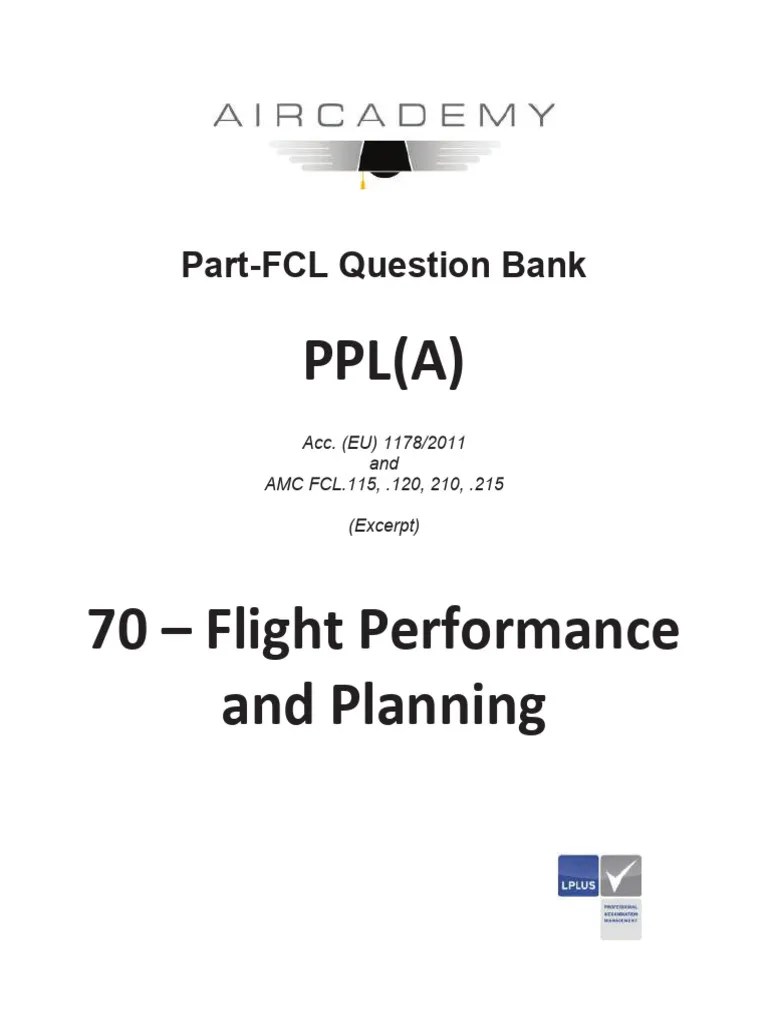 Flight Performance Planning - Part - FCL - Question - Bank | PDF ...