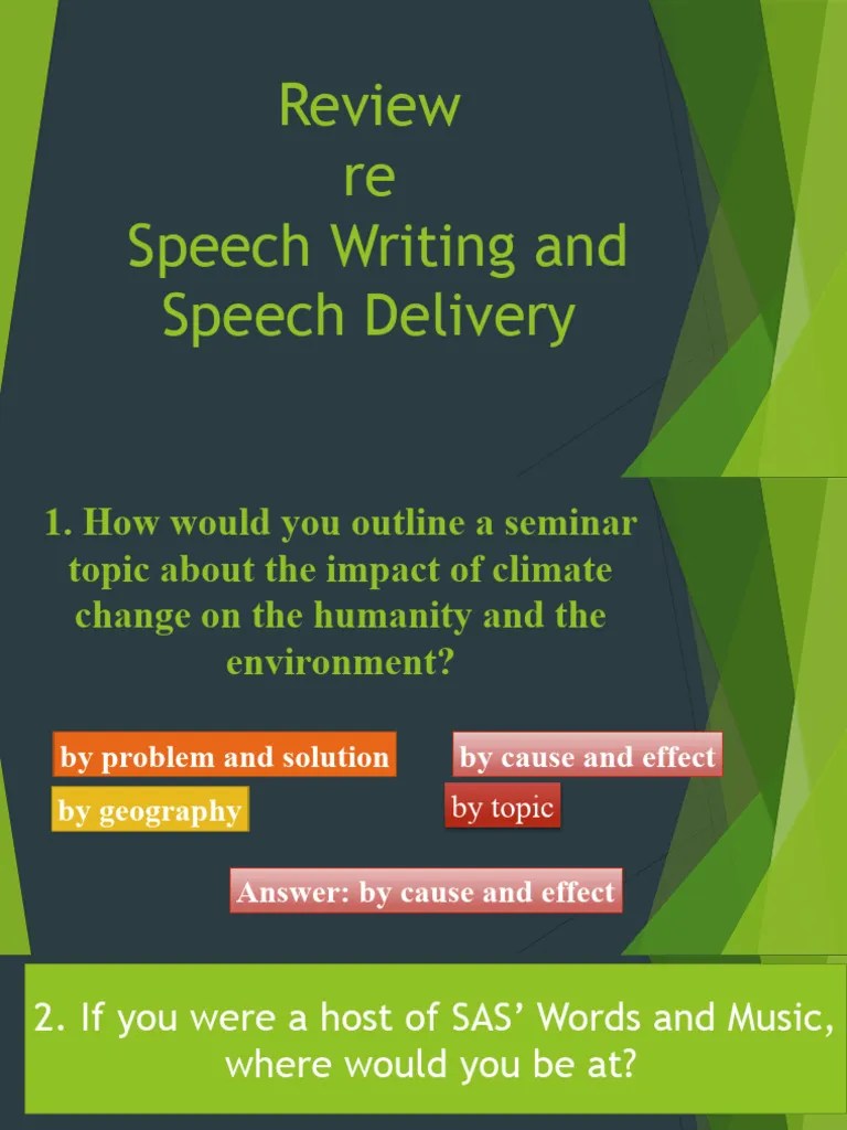 Review And Lesson On Intro Of The Guest Speaker 9 May 2024 | PDF | Public Speaking | Gesture