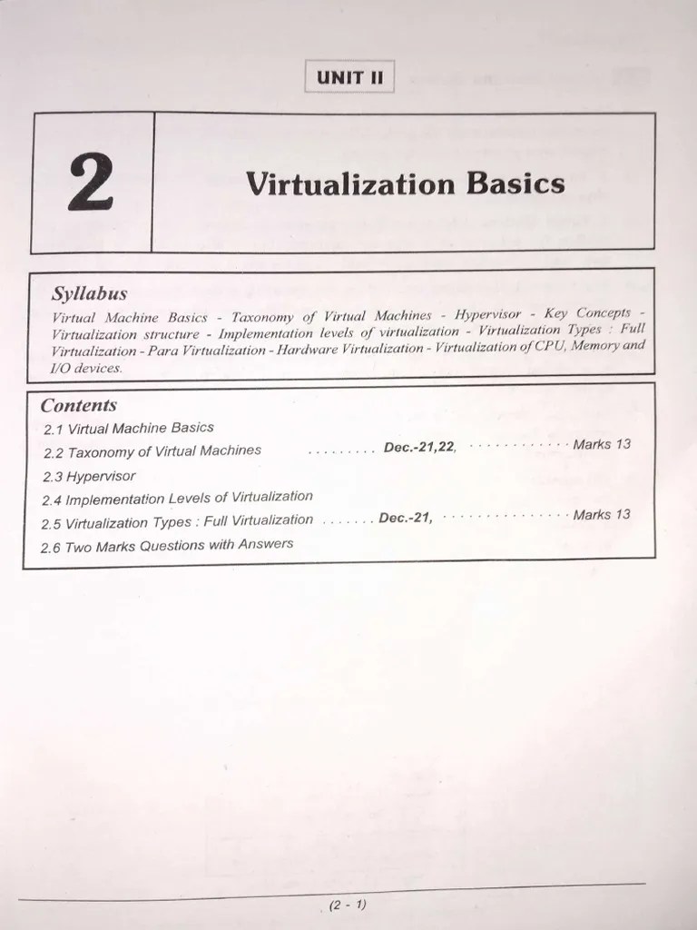 CloudComputing Unit 2 | PDF