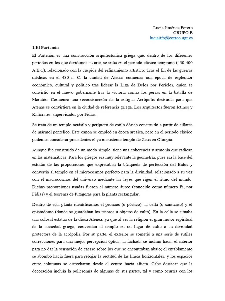 Examen Historia Del Arte | PDF | Imperio Romano | Hazme