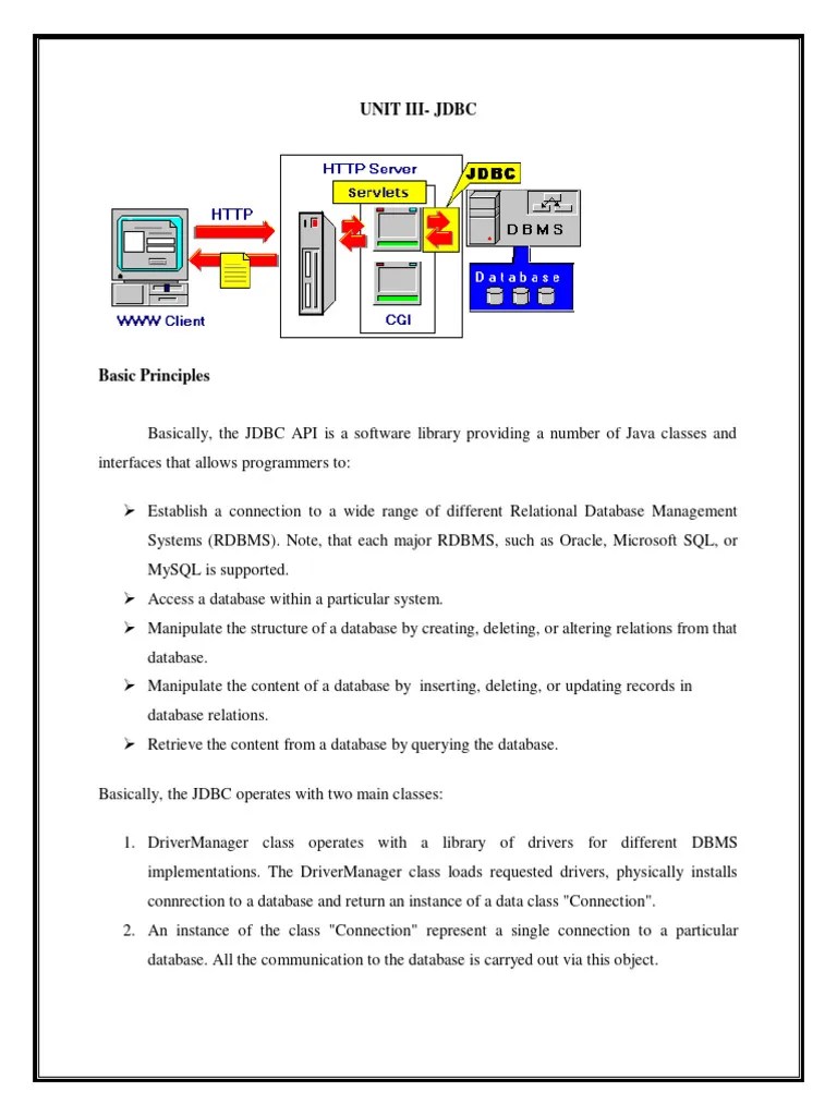 Web Programming Unit 3 Notes Pdf Databases Sql