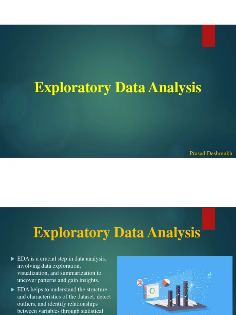Exploratory Data Analysis | PDF | Data Analysis | Data