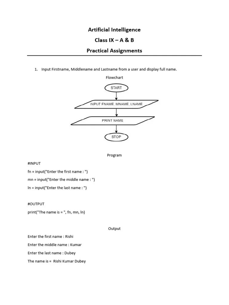 Artificial Intelligence IX Practical Assignments Solution | PDF | Area | Compound Interest