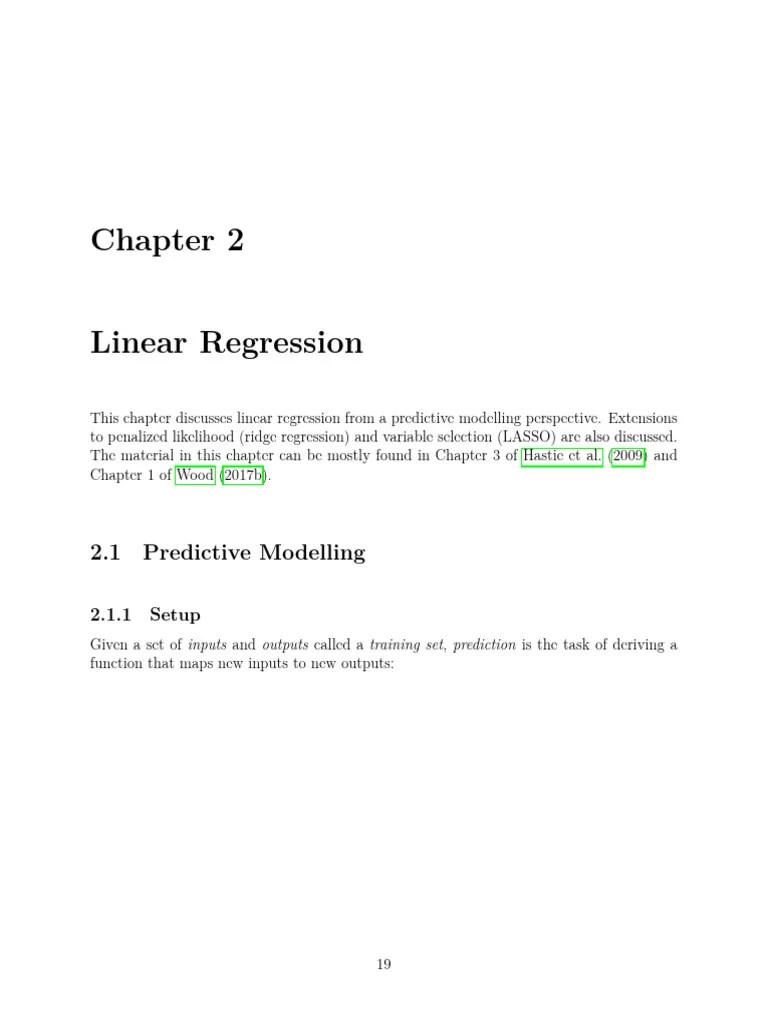 Chapter2 Annotated Part2 | PDF | Least Squares | Regression Analysis