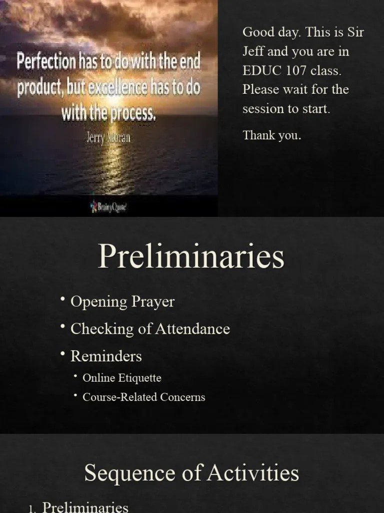 MODULE 3 Session 4 Process Oriented Performance Based Assessment | PDF ...