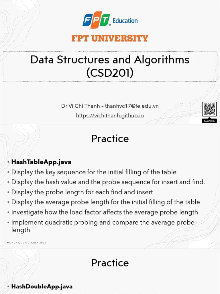 7-Hashing-Practice | PDF