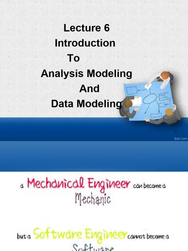 Lecture 6 Analysis Modeling And Data Modeling | Download Free PDF ...