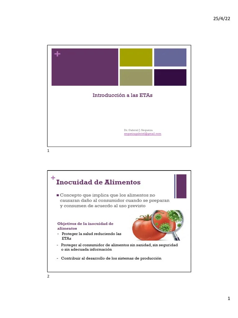 Enfermedades Transmitidas Por Alimentos Etas Pdf Salmonela Alimentos - Colorful Illustration Collection - HD Quality