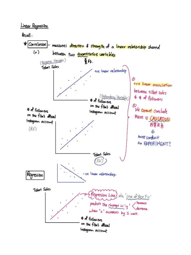 Linear Regression - Kevin | PDF | Errors And Residuals | Regression ...