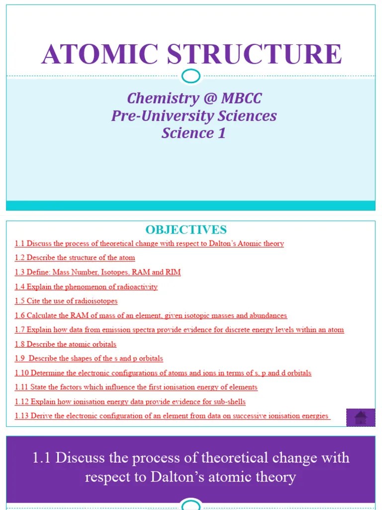 Atomic Structure | PDF | Electromagnetic Radiation | Atomic Orbital