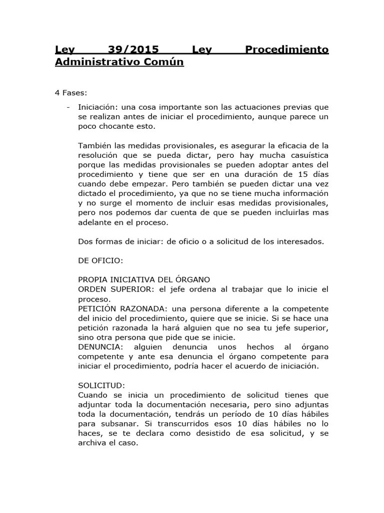 Ley 39 2015 | PDF | Gobierno | Justicia
