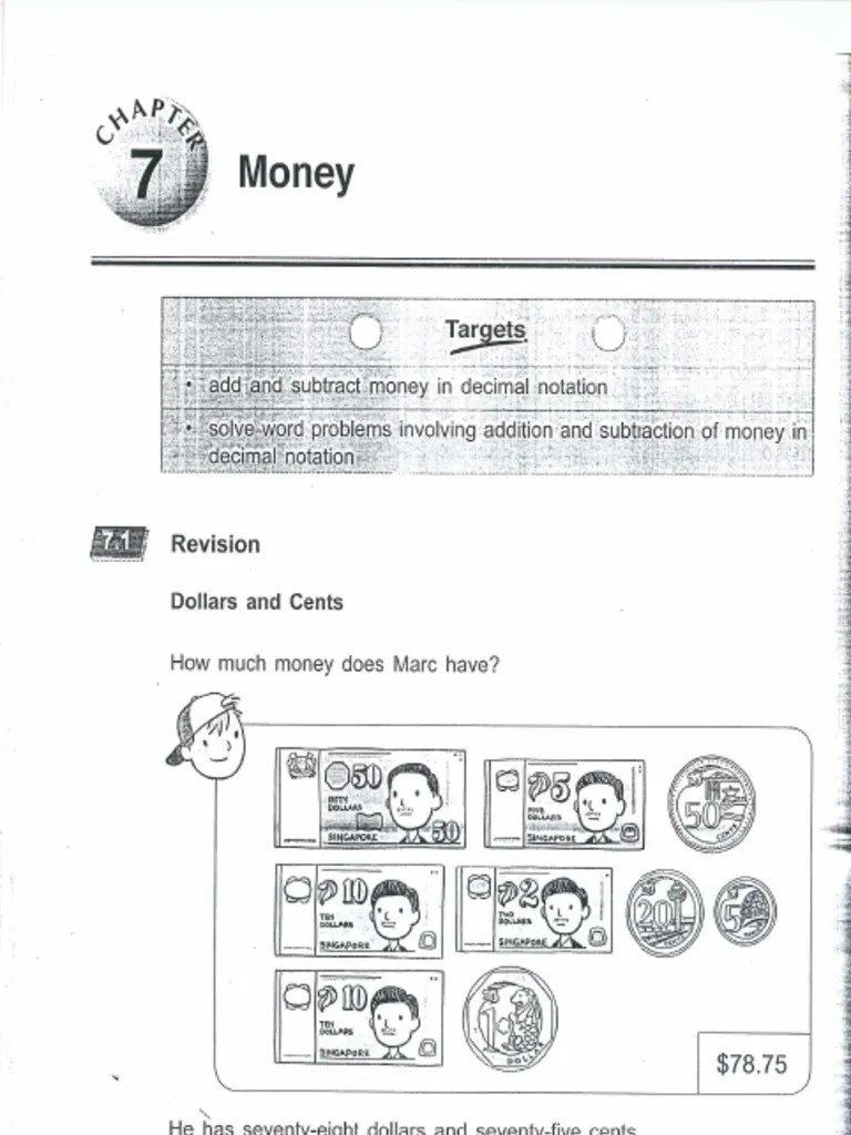Chapter 7 Money | PDF