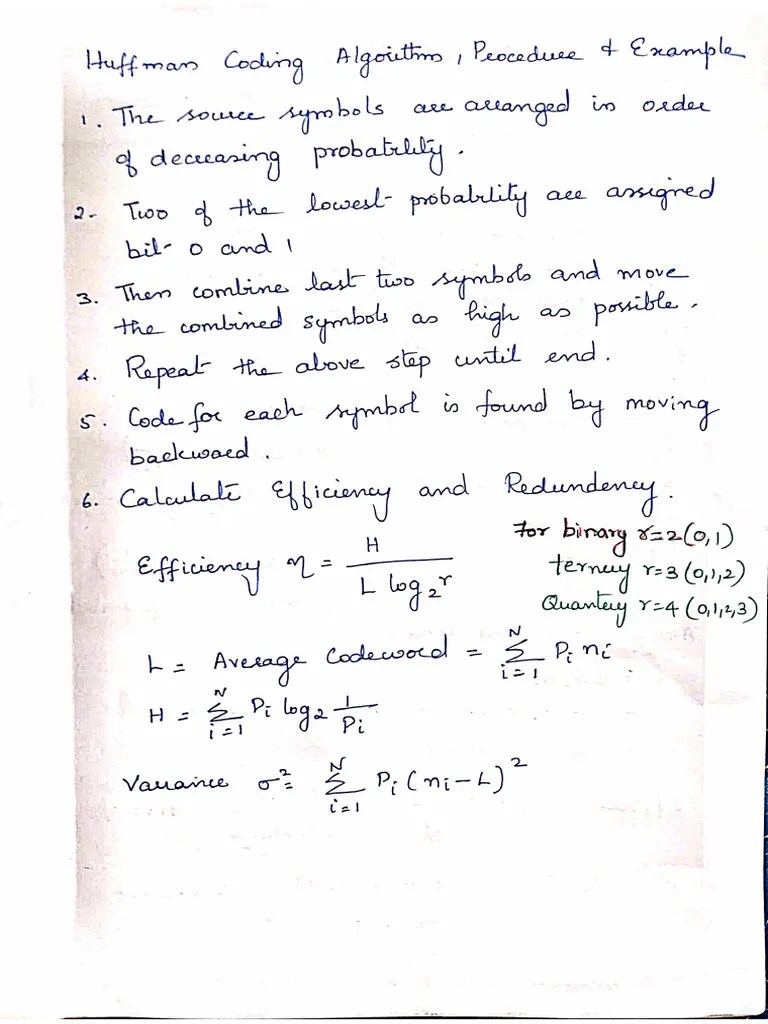 Huffmann Coding | PDF