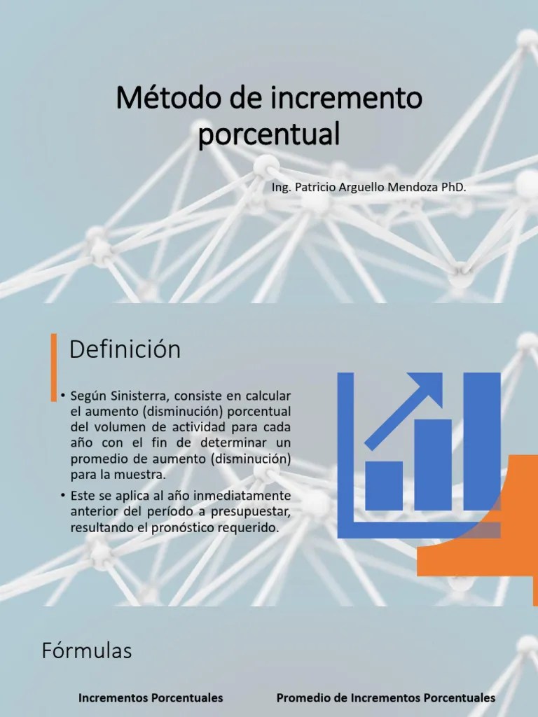 Método Del Incremento Porcentual | PDF