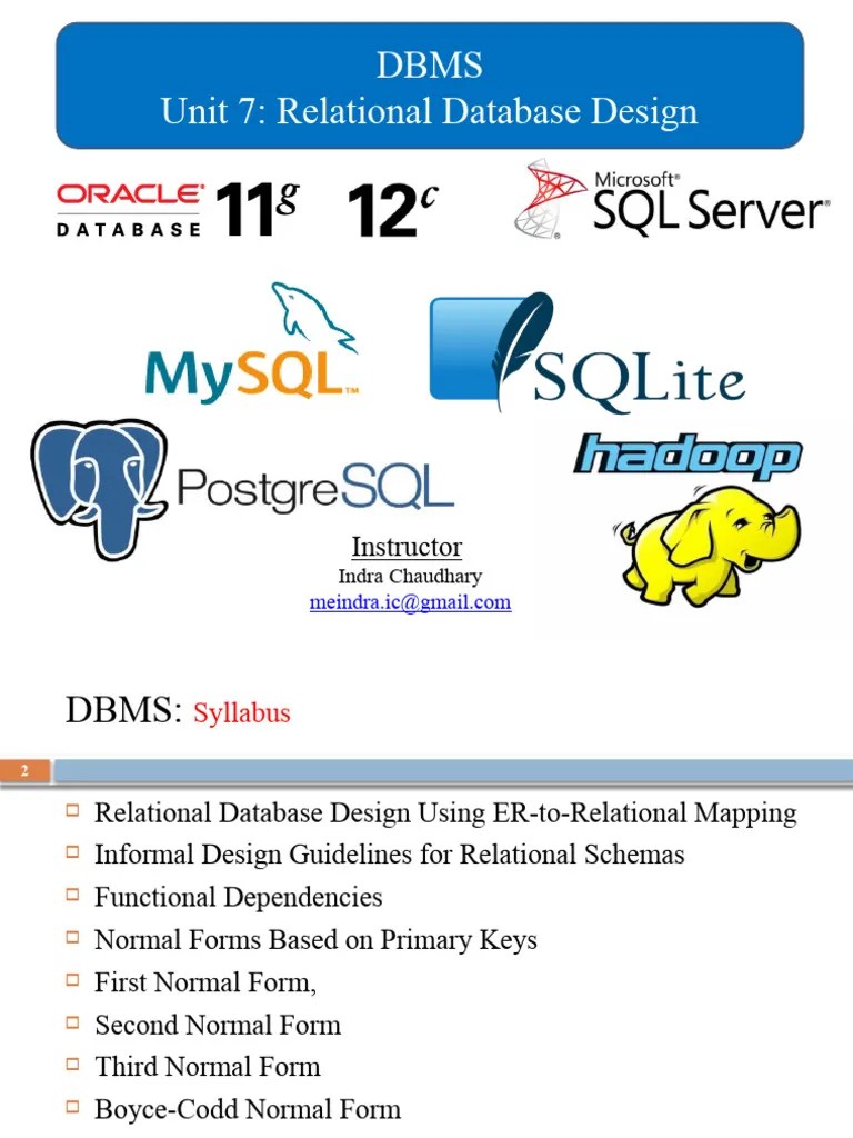Relational Database Design | PDF | Relational Database | Software Design