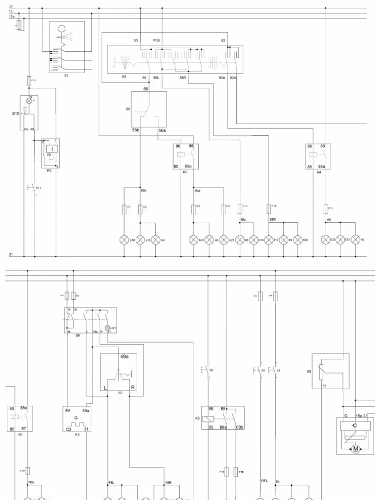Diagrama De Luces Pdf Fuse Electrical Vehicles - Modern Landscape Photo - 4K