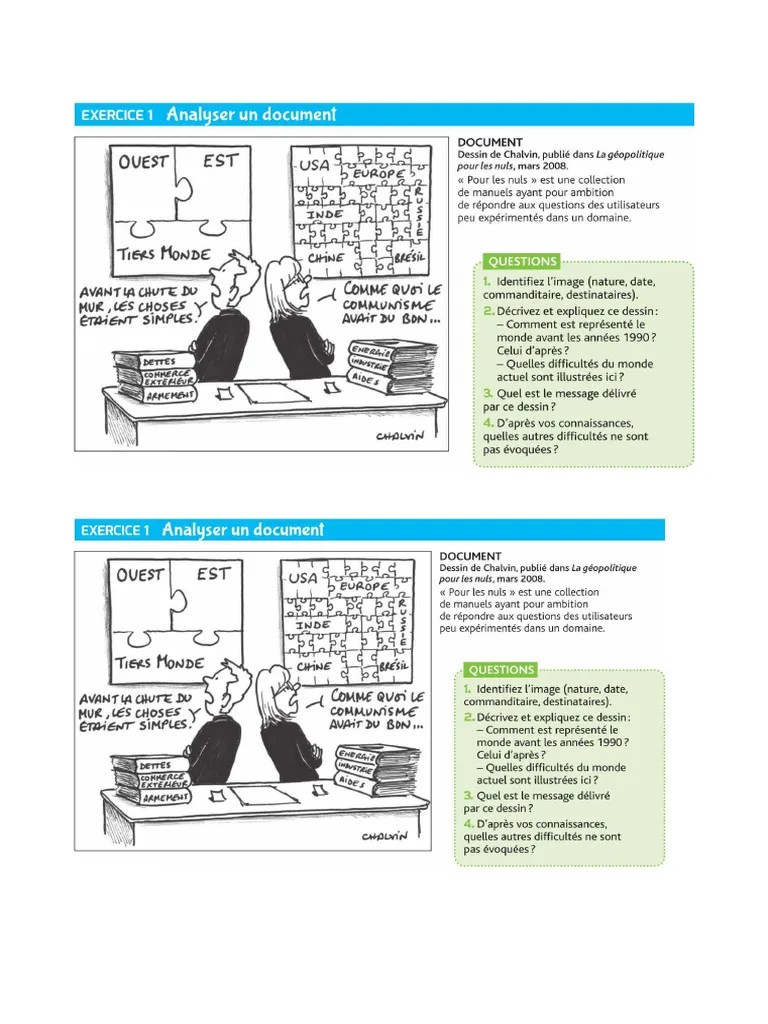 Dessin - Le Monde Depuis 1989 | PDF