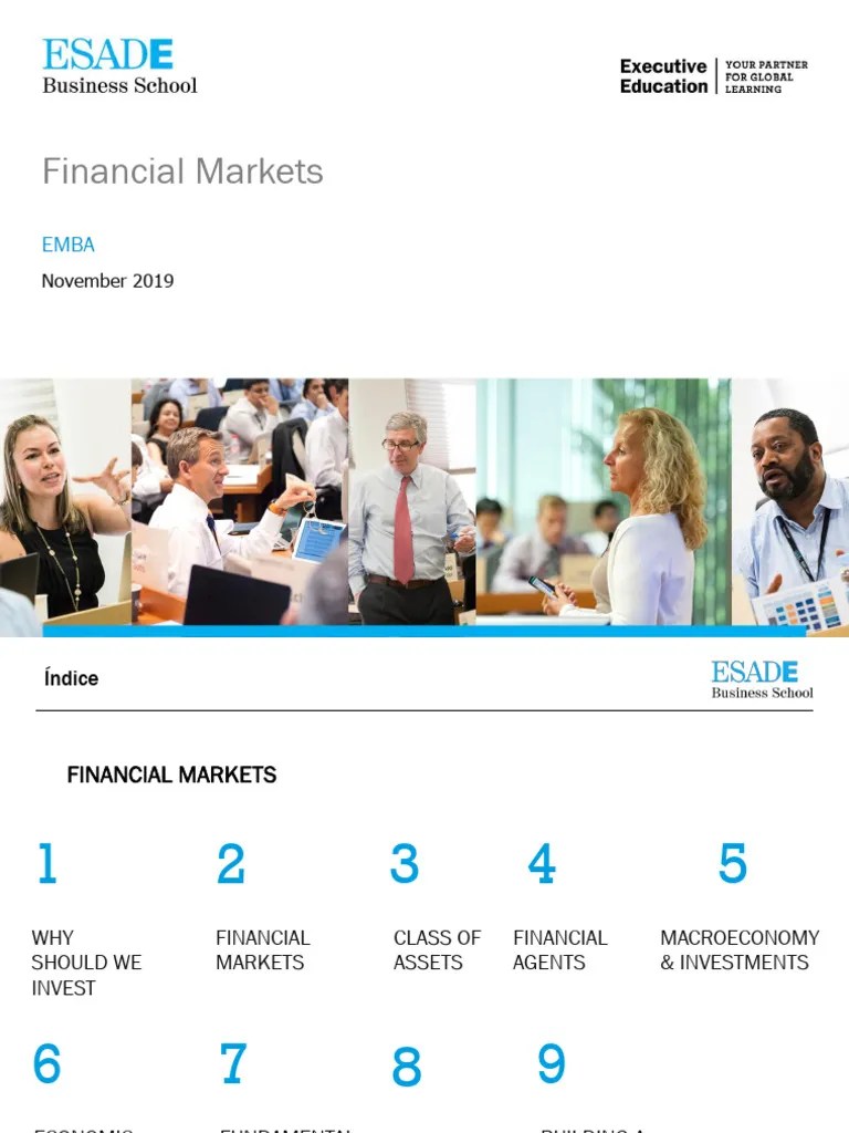 2019 Financial Markets Slides | PDF | Derivative (Finance) | Financial ...