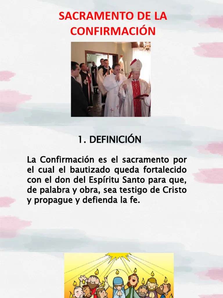 8 Sacramento De La Confirmación | PDF | Religión Y Espiritualidad
